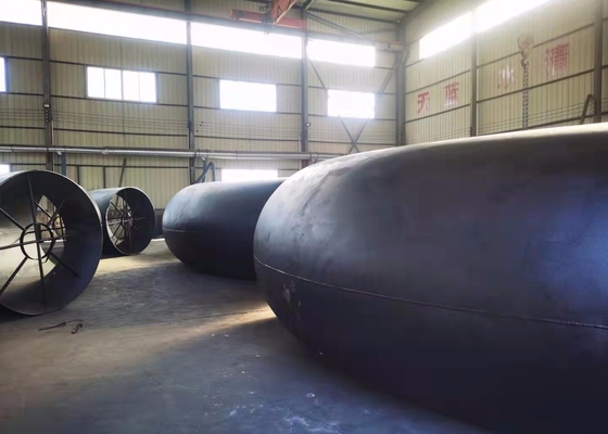 180 peinture de noir du coude de tuyauterie d'acier au carbone de degré 2d 3d 5d