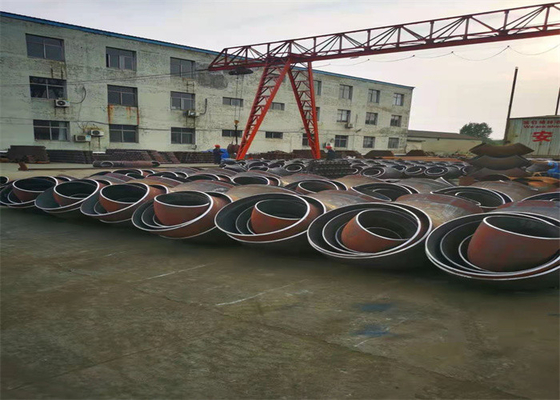 Garnitures de tuyau soudées bout à bout d'en 10253-2 ASTM A420 WPL6 de coude d'acier au carbone de soudage bout à bout