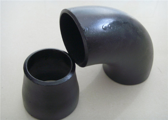 La peinture standard Q235 de noir de coude d'acier au carbone de JIS a galvanisé