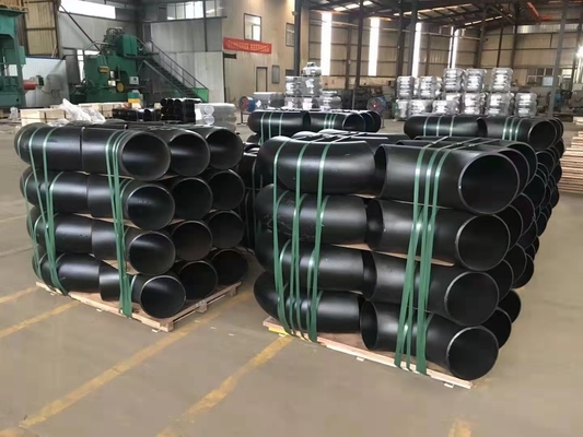 garnitures de tuyau soudées bout à bout de 15mm à de 1220mm Sch 40 coude standard de 90 degrés