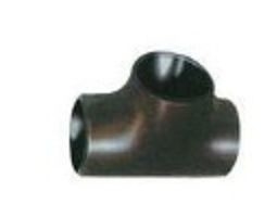 12 x 8 pièce en t droite de la pièce en t A234 WPB d'acier au carbone de réducteur adaptant la peinture noire