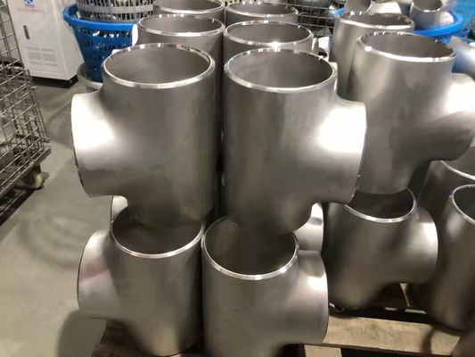 La pièce en t A105 de soudure a forgé des garnitures de tuyau 88,9 x 3,2 Sch40 Sch80