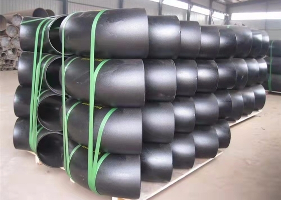 Les garnitures de tuyau forgées noires écartent le GOST d'un coup de coude de soudure sans couture de 3000Lbs 6000LBS api