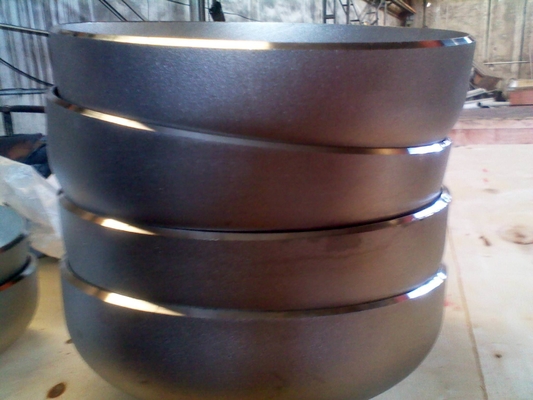 Chapeau inoxydable DST St20 Sch80 Sch160 Asme B16.9 de tuyau d'acier de 16 pouces