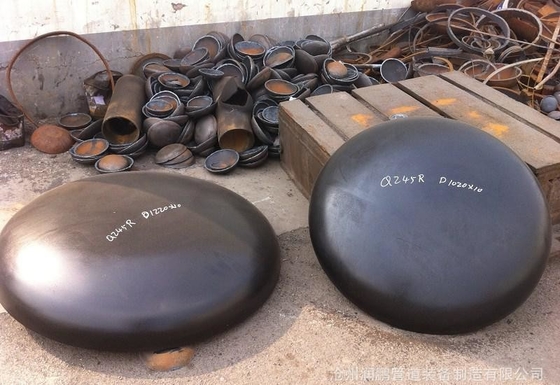 chapeau inoxydable Sch80 Sch160 du chapeau DST ST20 ASME B16.9 de tuyau d'acier de 6In