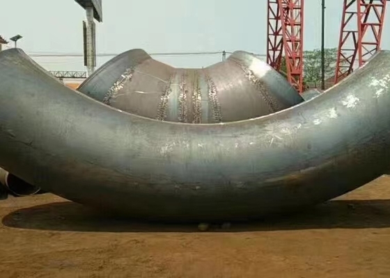 Grande taille 3D 5D 10D de courbure de tuyau d'acier au carbone d'ASTM A105 pour pharmaceutique
