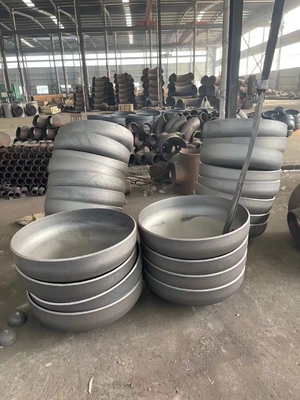 Norme JIS de raccord de capuchon de tuyau en acier au carbone ASTM A106 de 12 pouces