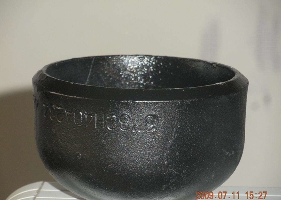 8&quot; chapeau soudé bout à bout sans couture de tuyau de la monture d'acier au carbone Sch40 Astm A234
