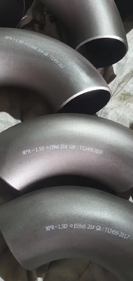 L'acier au carbone est certifié ISO, coude Astm A234 Wpb 60 degrés