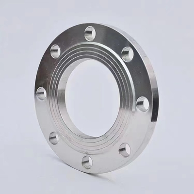 ASME Pn100 Dn100 a forgé le glissement plat de bride d'acier au carbone sur le cou augmenté de soudure de visage
