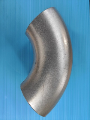 acier au carbone poli par 3/4inch coude de 90 degrés autour des attaches principales de préparation de surface