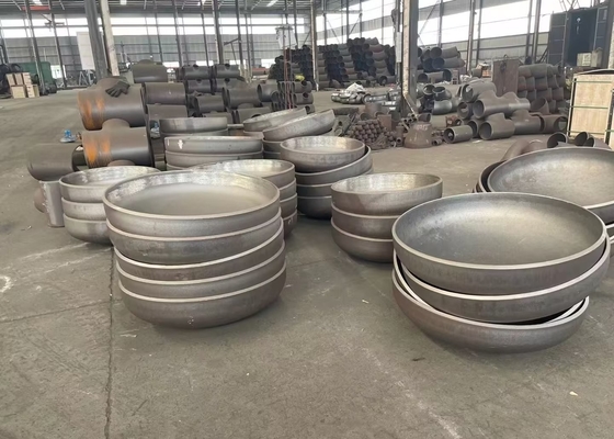 Chapeau XS ASTM A234 16&quot; soudé bout à bout de tuyau d'acier au carbone