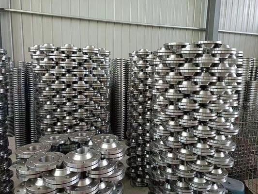 Norme ANSI forgée en acier B16.47 de la norme ANSI B16.5 Asme d'Asme de bride de la soudure solides solubles 316l de prise