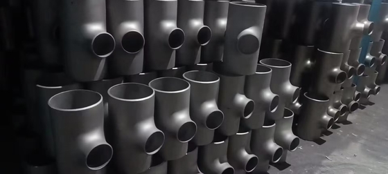 Pièce en t égale d'acier au carbone d'ASTM A234 sans couture ST35.8 Gaz Pétrole Sch160