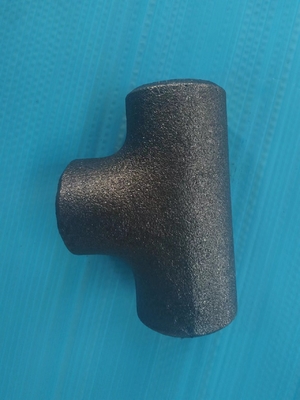 26 '' à 110 '' ANSI B16.9 B16.25 té en acier au carbone A234 WPB té de tuyau sans soudure