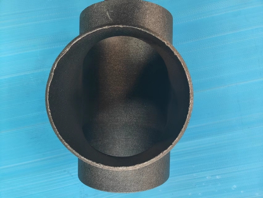 Pièce en t d'acier inoxydable de soudure bout à bout de Ss201 Ss304 Ss321 Ss316l DIN2615 de 4 pouces