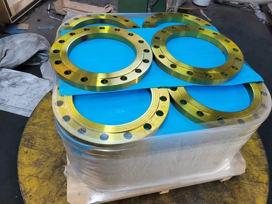Bride 316L d'acier inoxydable du plat rf 304 du plat BS4504 DIN Pn16 pour l'industrie pétrochimique