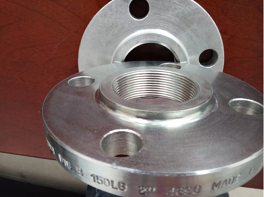 Glissement sur la bride 20 16MN Class150 d'acier au carbone de visage augmentée par cou de soudure