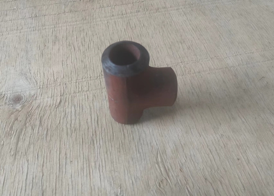 Té de réduction en acier au carbone ASME B16.9 Sch40 ASTM A234 Wpb Butt Weld Tee