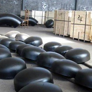 Norme ANSI B16.9 SCH40 SCH80 d'embouts sans couture noirs de tuyau d'acier de grand diamètre