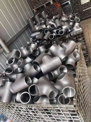 Chapeau P235GH P265GH de réducteur de pièce en t de coude de soudage bout à bout DIN EN10253-1
