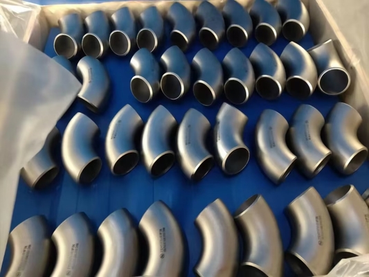 degré ASME sablé par coude B16.9 de l'acier au carbone 90 de 3.91mm 180 degrés