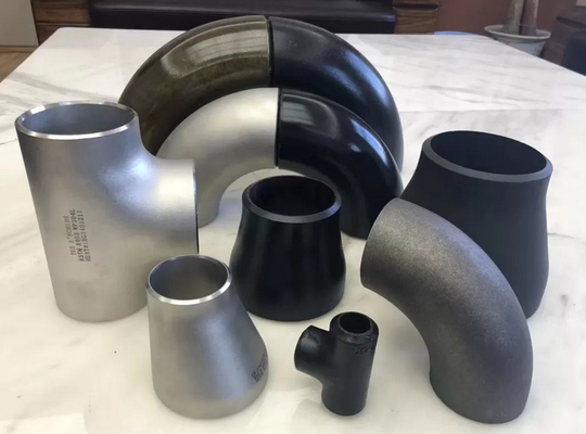 le bout en acier de 45D 90D 180D a soudé les garnitures de tube ASME B16.9 B16.28 A234WPB