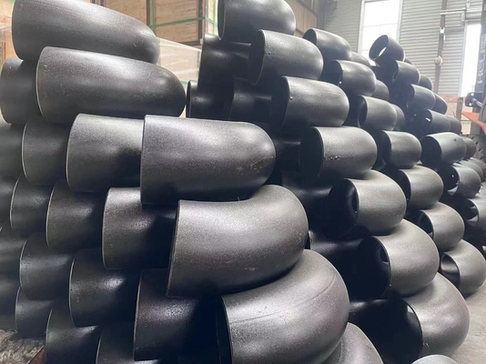 ASME A234 4 pouces 45 GV de la BV de coude de degré moulant la soudure pour l'équipement hydraulique