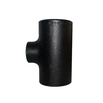 ASME B16.5 WP321/347 150 # peinture noire égale de montage de tuyau de pièce en t d'acier inoxydable