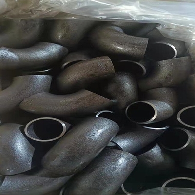 Acier au carbone d'ASME coude ASME soufflé par sable B16.9 de 90 degrés 180 degrés