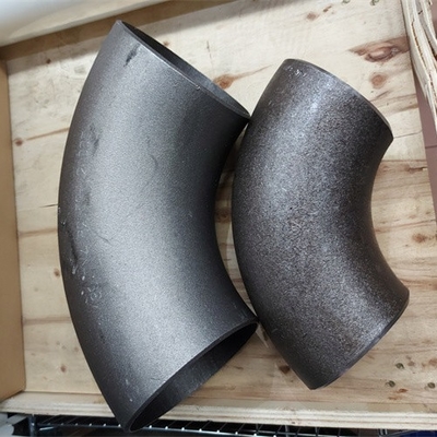 Acier au carbone d'ASME coude ASME soufflé par sable B16.9 de 90 degrés 180 degrés