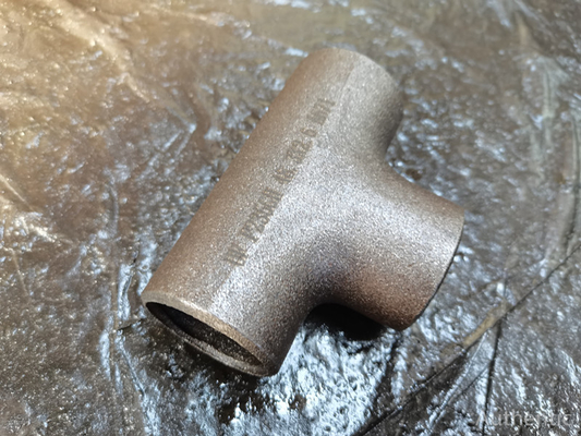 La pièce en t A105 de soudure a forgé des garnitures de tuyau 88,9 x 3,2 Sch40 Sch80