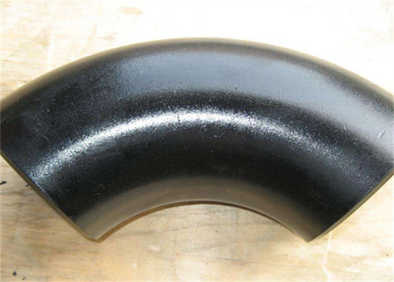 Noir court de rayon de long rayon de coude du conduit de CS de la norme ANSI Sch40 de DST