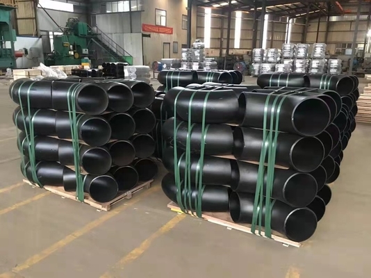 L'acier au carbone chaud de garnitures de la norme ANSI B16.9 de galvanisation a forgé A234 WPB