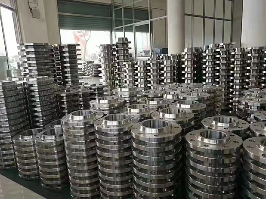 Pouce du PED 1/2 d'OIN a forgé la bride en acier Astm soudé bout à bout inoxydable