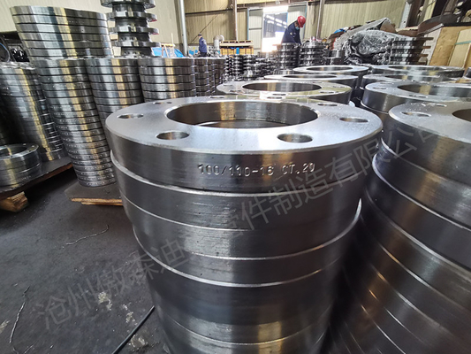 Code HS 73079100 de bride d'acier au carbone de pétrole de 150LB certifié par ISO