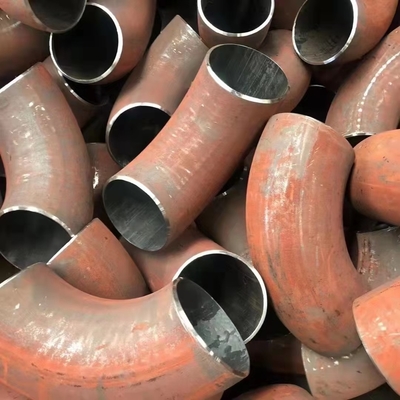 Les garnitures de tuyau soudées bout à bout de norme ANSI de solides solubles 304l poncent la préparation de surface de soufflage