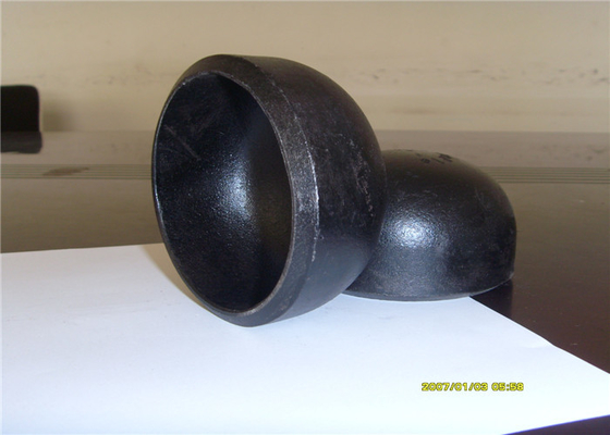 La peinture standard Q235 de noir de coude d'acier au carbone de JIS a galvanisé
