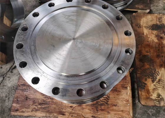Jaune PN10 de la bride aveugle PN 25 d'acier au carbone de SCH10S peint pour Industy pétrochimique
