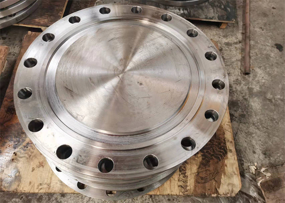 Jaune PN10 de la bride aveugle PN 25 d'acier au carbone de SCH10S peint pour Industy pétrochimique