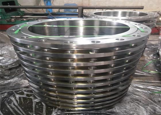 ANSI 150 a forgé le revêtement de galvanisation d'électro d'anneau de soutien de bride d'acier inoxydable