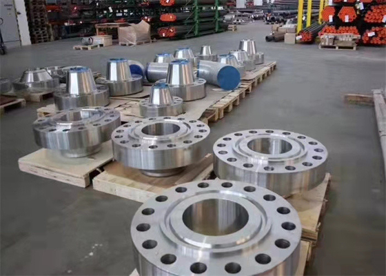 Cou api de soudure forgée de la norme ANSI B16.5 Q235 de bride de FF rf ASTM A106