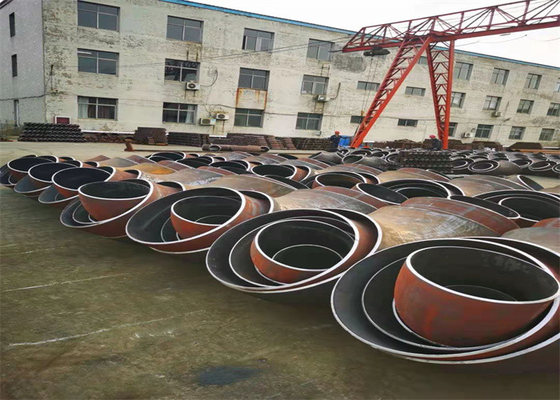 Connexion de canalisation peinte par noir des garnitures de tuyau sans couture du GOST 17375 16MN 12MN
