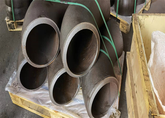 L'égal forgé authentique de noir de coude d'ASTM A234 WPB forment 6 pouces