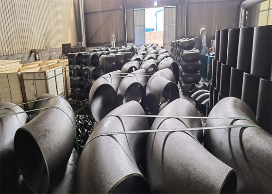 SGP de soudure Sch 80 90 acier inoxydable de noir du coude ASME de degré