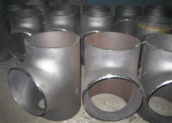 A105 a forgé des garnitures de tuyau soudant Sch40 Sch80 de la pièce en t 88,9 x 3,2