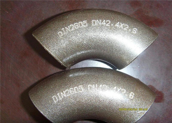 B16.25 réduisant le coude Sch20 soudé bout à bout a forgé l'anti peinture de moulage de rouille