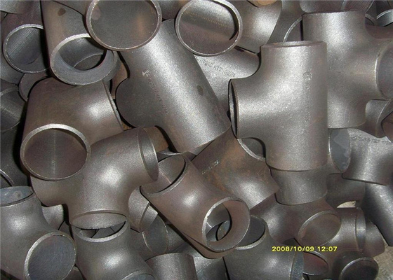 A105 a forgé des garnitures de tuyau soudant Sch40 Sch80 de la pièce en t 88,9 x 3,2