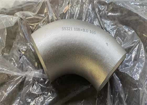 Acier inoxydable de SMLS 316 coude ASTM SCH160 SCH120 de 90 degrés