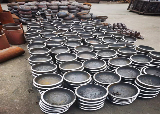 Résistance d'usage du gris A234 WP12 de noir du chapeau SCH80 de tuyau d'acier au carbone d'A420 WPL6